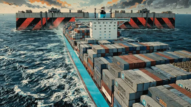 Maersk уходит из Украины. Порты заблокированы